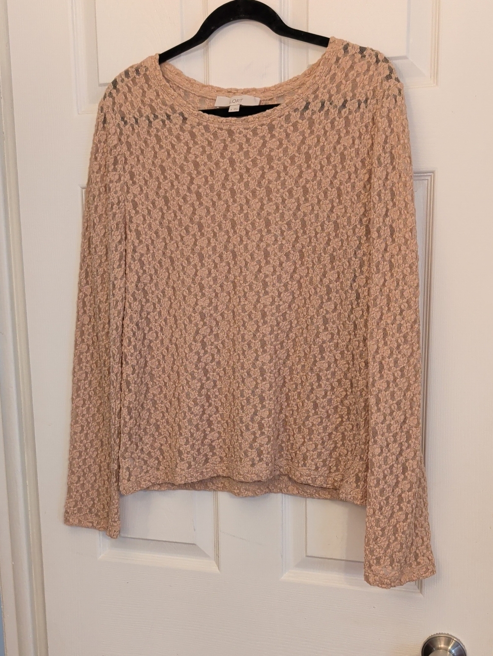 EUC Loft Lacey Detail Top XL